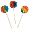 Sweets - Lollipop Round Rainbow Sugarfree (170)