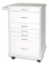 Assistant's North Carolina mobile cabinet- light grey or white