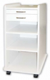 Utility mobile cabinet - light grey or white