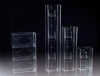 ACRYLIC SINGLE VERTICAL GLOVE DISPENSER