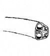 Dci #431R - Black Asepsis Style 4-Hole Handpiece Tubing (100 Ft Roll)