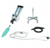 Belmed Nitrous Oxide Flowmeter System - Short Mobile Stand