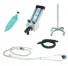 Belmed Nitrous Oxide Flowmeter System - Tall Mobile Stand