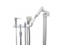 DCI #5472 - Assistant's Telescoping Arm, Precision Comfort Prem 3 Pos. (Syr, Hve, Se) White