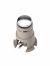 DCI #6111 - Foot Control Chip Blower Button W/2-Way Valve - Dark Surf