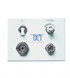 DCI #6559 - Air & Water Auxiliary Quick Disconnect Panel - Gray