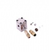 DCI #7119 - Dual Master Shut-off Valves - with double-barb cap