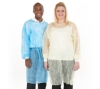 Form-Fit Isolation Gown, Sunny Yellow, Regular, 12/bg