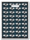 Scatter Bag - 3 Teeth Black Clear 7x10 (100)