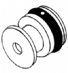 RPI Part #ADC098 Valve End Cap