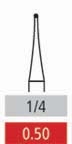 Carbide Burs - Bur Size #1/4 Round