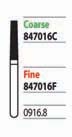 Solo Diamonds Flat End Taper 0916.8 Coarse (25) - Premier #847016C