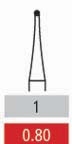 Carbide Burs - Bur Size #1 Round