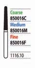 Solo Diamonds Round End Taper 1116.10 Coarse (25) - Premier #850016C