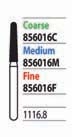 Solo Diamonds Round End Taper 1116.8 Coarse (25) - Premier #856016C