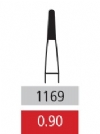 Carbide Burs - # 1169 Round End Tapered Fissure