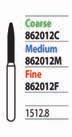Solo Diamonds Flame 1512.8 Coarse (25) - Premier #862012C