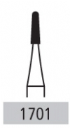 Carbide Burs - # 1701 Round End Croos Cut Tapered Fissuret