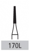 Carbide Burs - # 170L Tapered Fissure Plain Cut Long Head