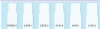 Sensor Sheaths With Paper Backing  For Cygnus Ray Size 1 (500pcs/box), 8