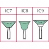 Dura-Green Stone - Shape IC7-9 - 12/Pcs or 72/Pcs