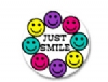 Stickers - Just Smile Stickers  (100pk)