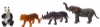 Toys - Stretchy Zoo Animals Assorted (36)