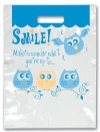 Bags - 2 Color Smily Bird Small 7.5x9 (100)