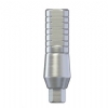 Titanium Narrow Straight Abutment Ø3.0mm - Internal Hex Ø2.00mm