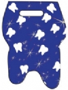 Bags - Tooth Shaped Purple Teeth 9x12.25 (100)
