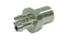 DCI #0121 -3-Hole Connector and Nut - Metal Connector only