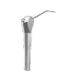 DCI #3489 - Quick-Clean One Button Syringe, w/Gray Straight Tubing (7')