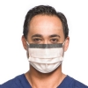 FLUIDSHIELD* Level 3 Fog-Free Procedure Mask with SO SOFT* Lining, Visor, Orange (25bx)