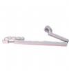 DCI #8185 - White Powder Coat Telescoping Arm With 3-Position White Delrin Holder