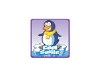 Stickers - Dental Penguin Cool Sm 2.5x2.5  (100pk)