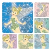 Stickers - Glitter Tinkerbell Asst 2.5x2.5 (50)