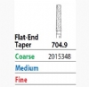 Two Striper Diamonds - Flat End Taper #704 5/Pkg