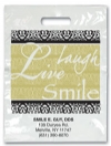 Bags - 2 Color Fancy Laugh Imprint 9x13 (500)