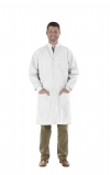 High Performance lab coats, White Frost, Medium, 12/bg